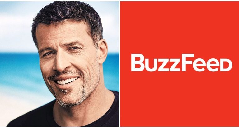 Tony Robbins Announces Lawsuit Against BuzzFeed, Calls Out Fake News Media